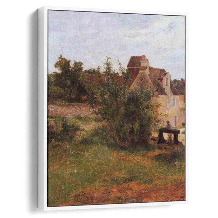 Osny, the gate of Busagny farm by Paul Gauguin