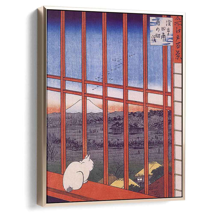 Otori Shrine by Hiroshige