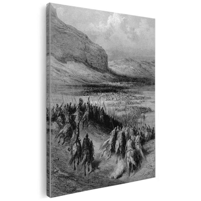 Ottomans penetrate Hungary by Gustave Dore