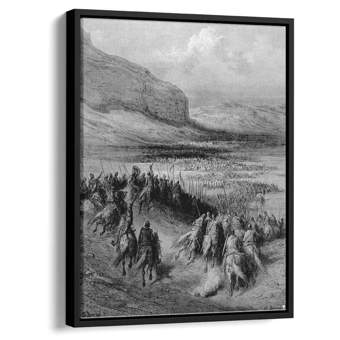 Ottomans penetrate Hungary by Gustave Dore