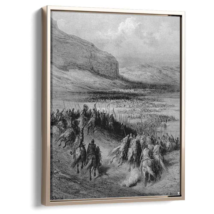 Ottomans penetrate Hungary by Gustave Dore