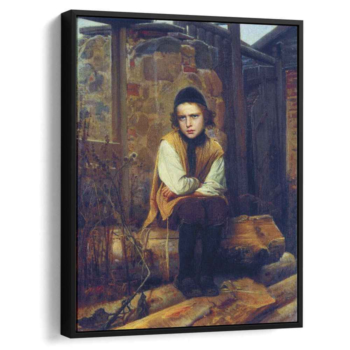 Outraged Jewish boy (1874) by Ivan Kramskoy