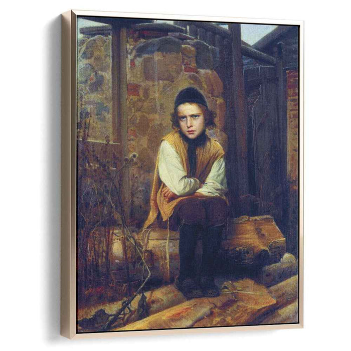 Outraged Jewish boy (1874) by Ivan Kramskoy