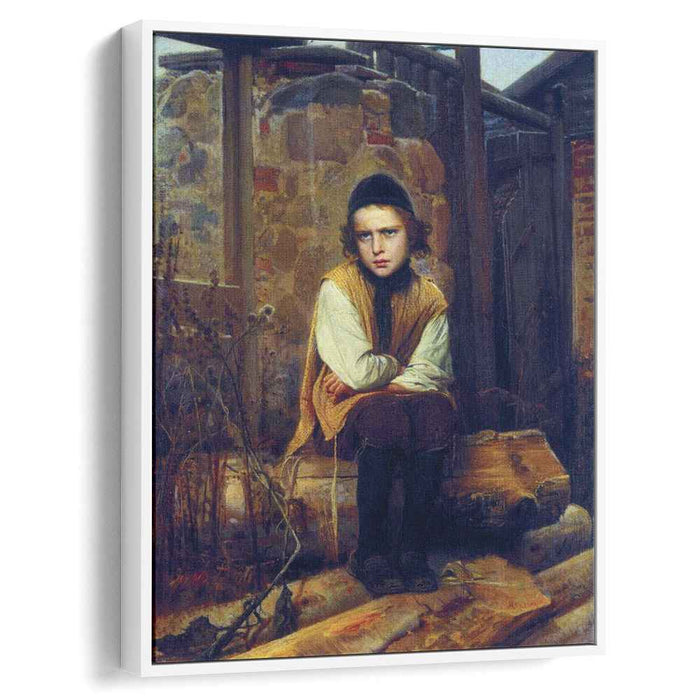 Outraged Jewish boy (1874) by Ivan Kramskoy