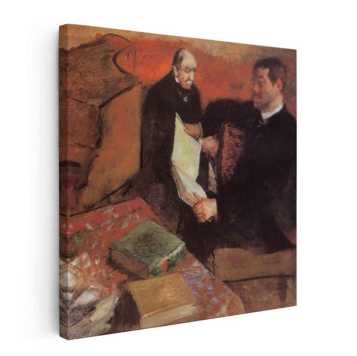 Pagan and Degas' Father (1895) by Edgar Degas