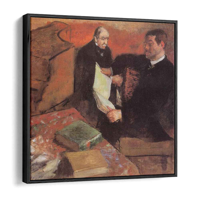 Pagan and Degas' Father (1895) by Edgar Degas