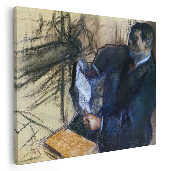 Pagans and Degas's Father (1882) by Edgar Degas