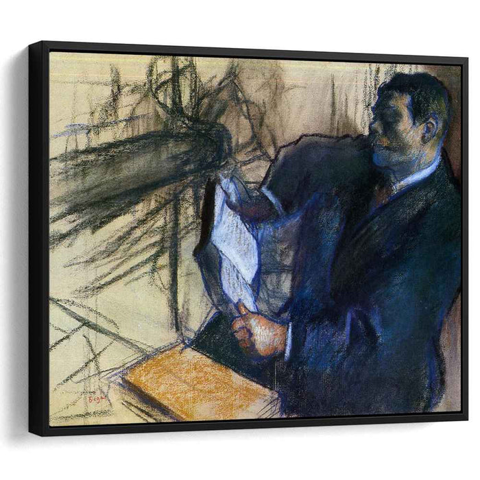 Pagans and Degas's Father (1882) by Edgar Degas