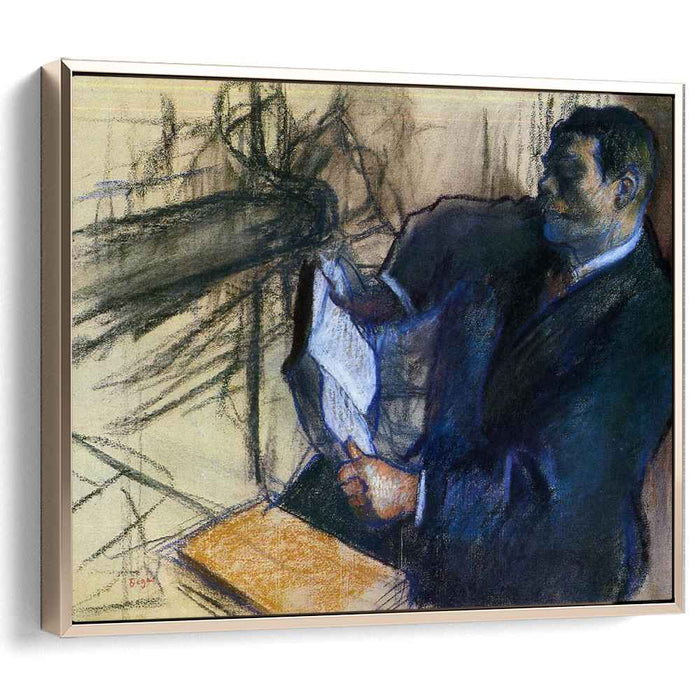 Pagans and Degas's Father (1882) by Edgar Degas