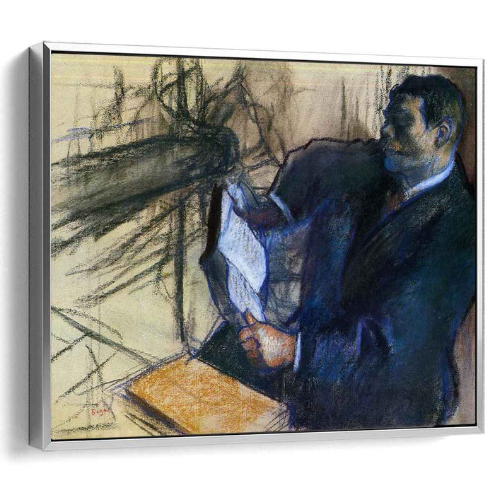 Pagans and Degas's Father (1882) by Edgar Degas