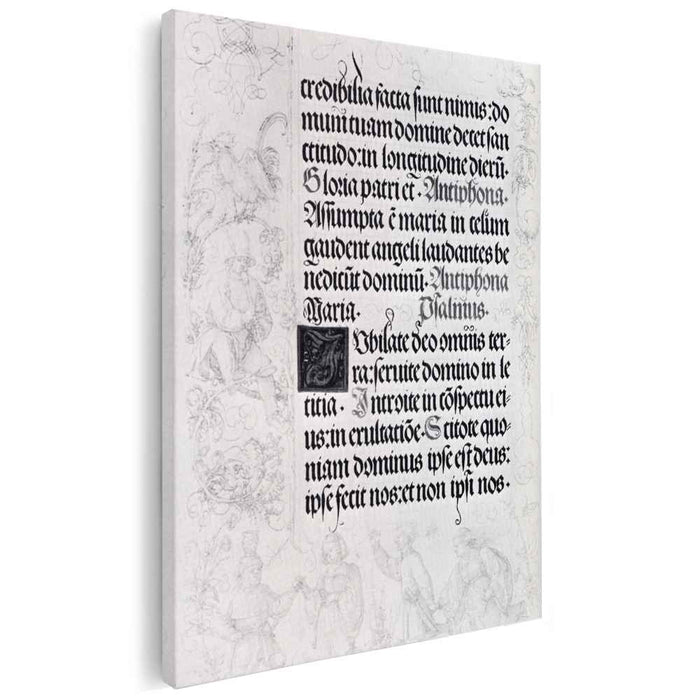 Pages Of Marginal Drawings For Emperor Maximilian`s Prayer Book (1515) by Albrecht Durer