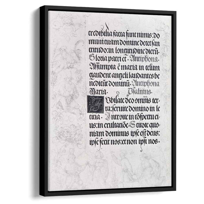 Pages Of Marginal Drawings For Emperor Maximilian`s Prayer Book (1515) by Albrecht Durer