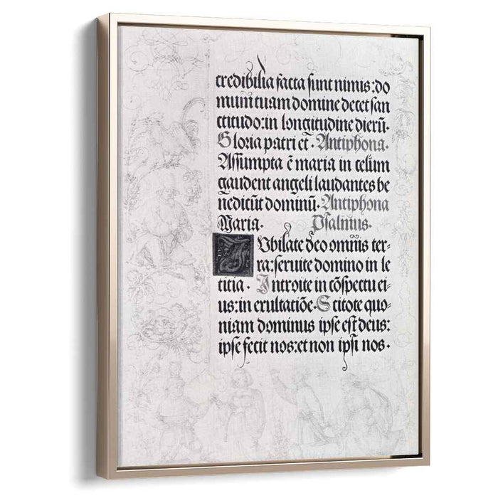 Pages Of Marginal Drawings For Emperor Maximilian`s Prayer Book (1515) by Albrecht Durer