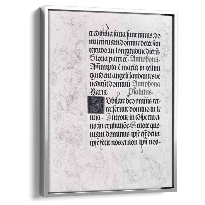 Pages Of Marginal Drawings For Emperor Maximilian`s Prayer Book (1515) by Albrecht Durer