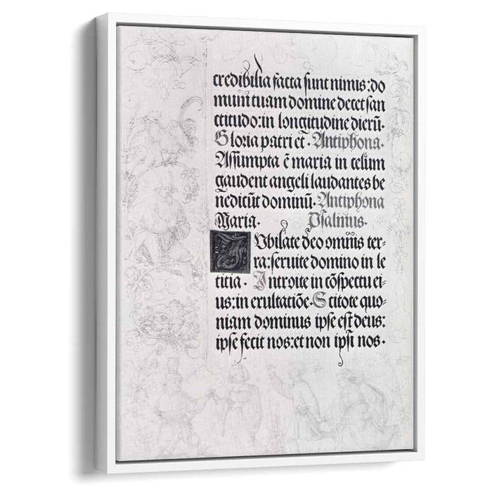 Pages Of Marginal Drawings For Emperor Maximilian`s Prayer Book (1515) by Albrecht Durer