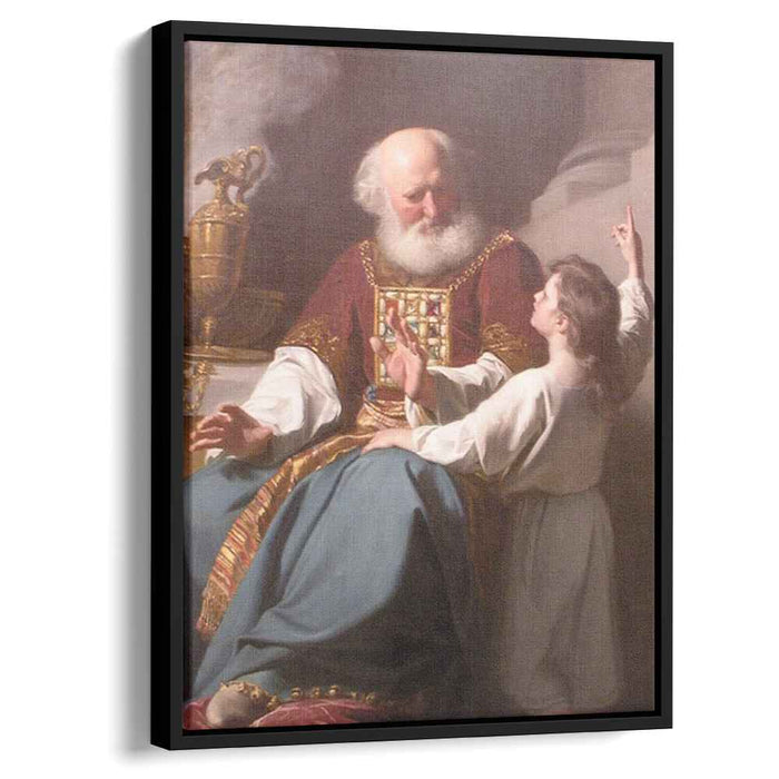 Painting of Samuel learning from Eli (1780) by John Singleton Copley