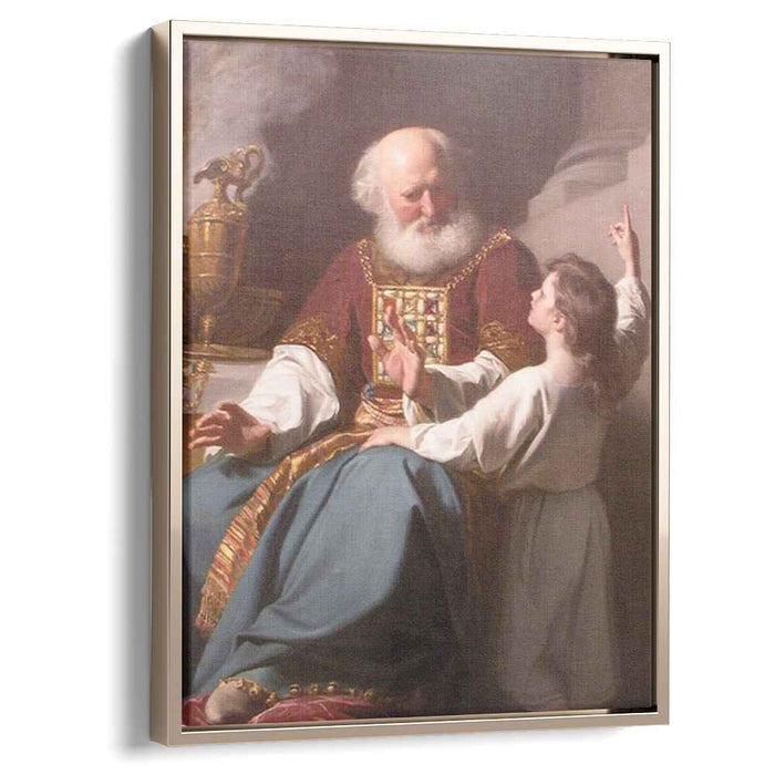 Painting of Samuel learning from Eli (1780) by John Singleton Copley
