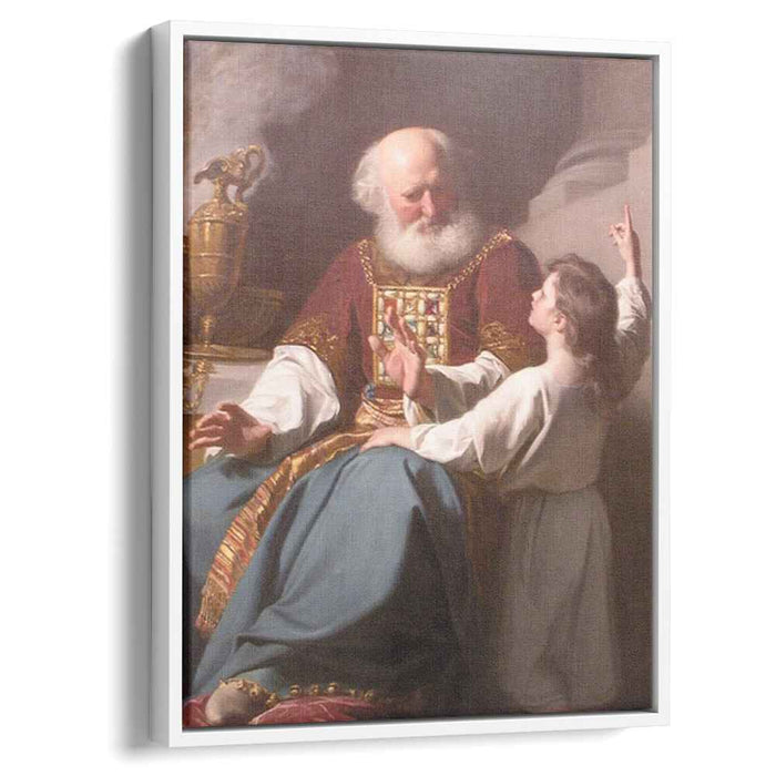 Painting of Samuel learning from Eli (1780) by John Singleton Copley