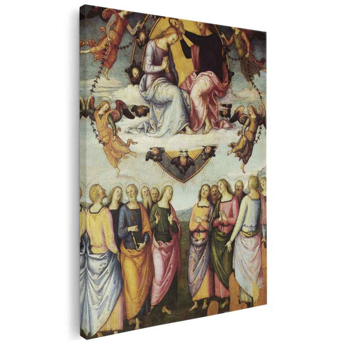 Pala di San Francesco al Monte (The Coronation of the Virgin) (1504) by Pietro Perugino