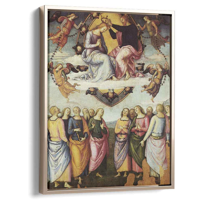Pala di San Francesco al Monte (The Coronation of the Virgin) (1504) by Pietro Perugino