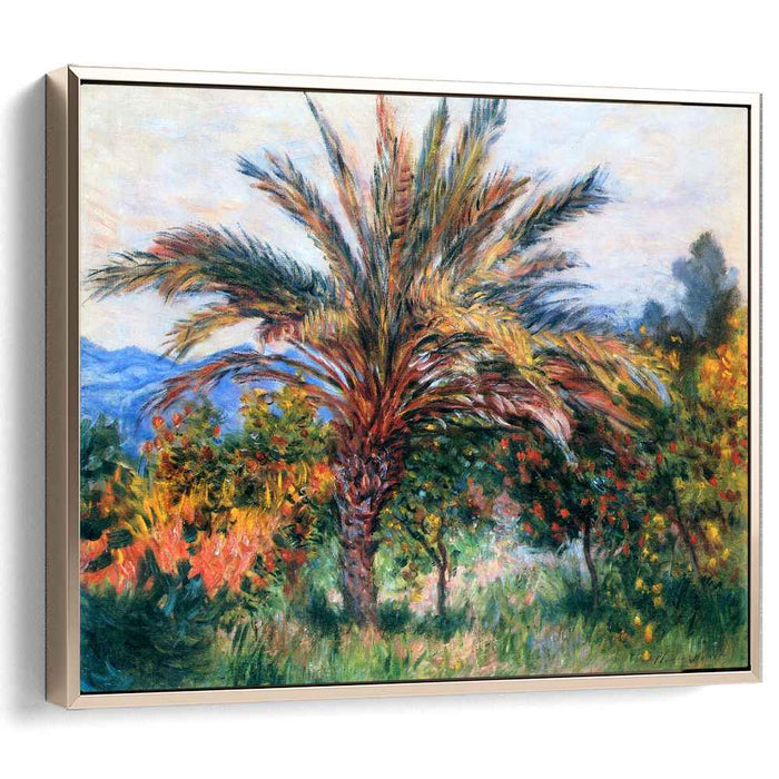 Palm Tree at Bordighera (1884) by Claude Monet