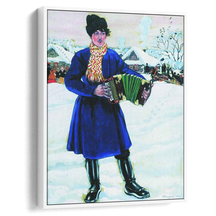 Pancake Tuesday in a Village. Maslenitsa (1916) by Boris Kustodiev