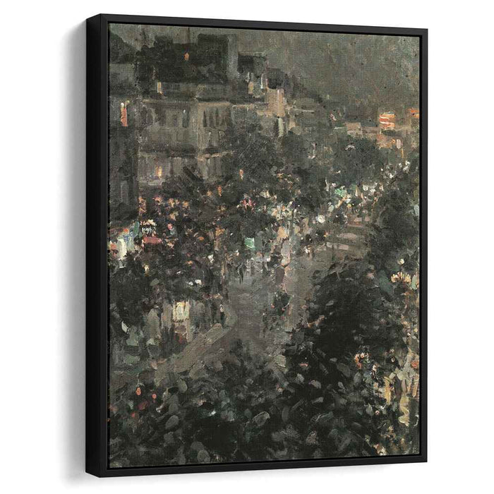 Paris at Night. Boulevard des Italiens (1908) by Konstantin Korovin