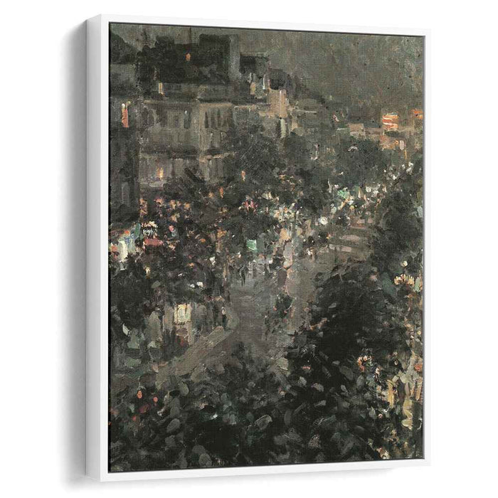 Paris at Night. Boulevard des Italiens (1908) by Konstantin Korovin