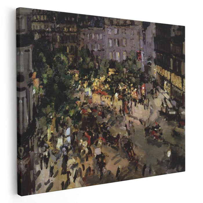 Paris.Boulevard des Capucines. (1911) by Konstantin Korovin