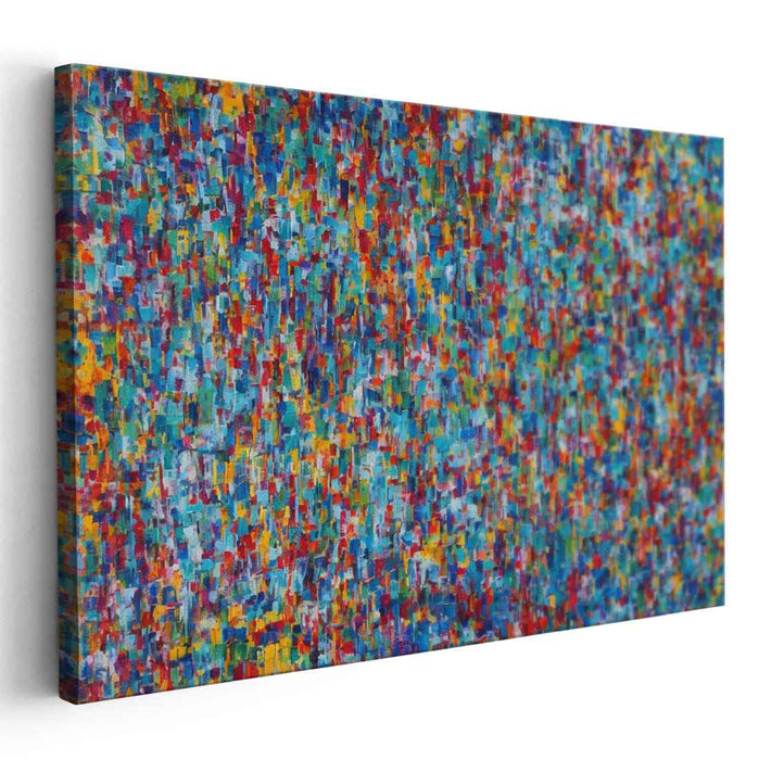 Ethereal Soul Symphony: Dynamic Abstract Expressionist Canvas Art Print