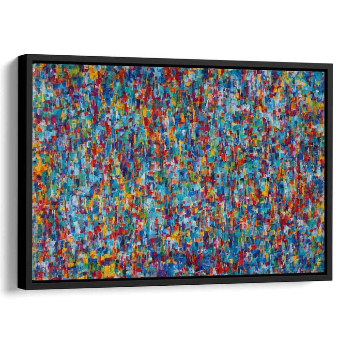 Ethereal Soul Symphony: Dynamic Abstract Expressionist Canvas Art Print