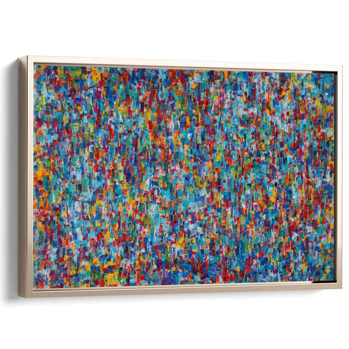 Ethereal Soul Symphony: Dynamic Abstract Expressionist Canvas Art Print