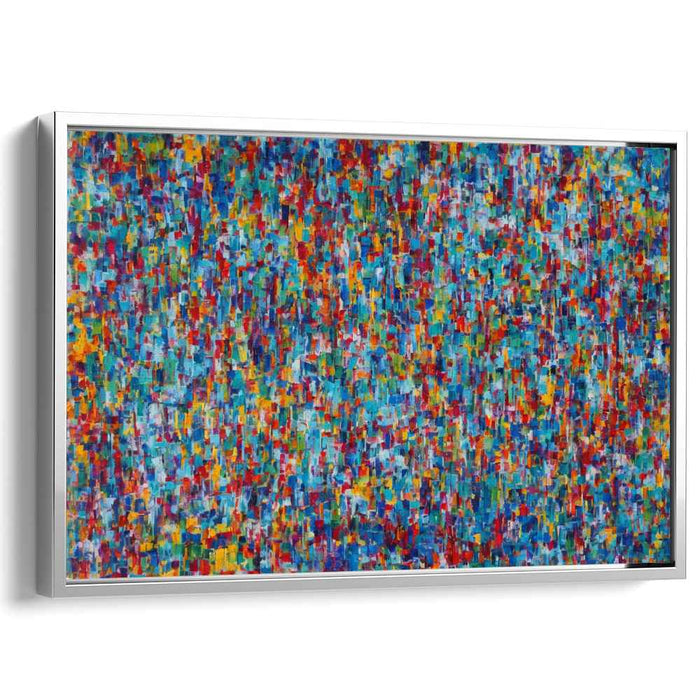 Ethereal Soul Symphony: Dynamic Abstract Expressionist Canvas Art Print