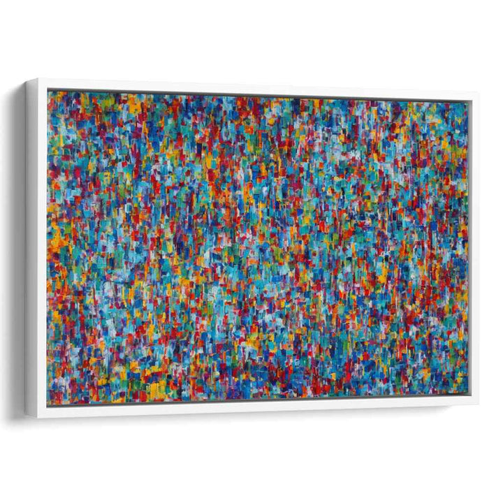 Ethereal Soul Symphony: Dynamic Abstract Expressionist Canvas Art Print