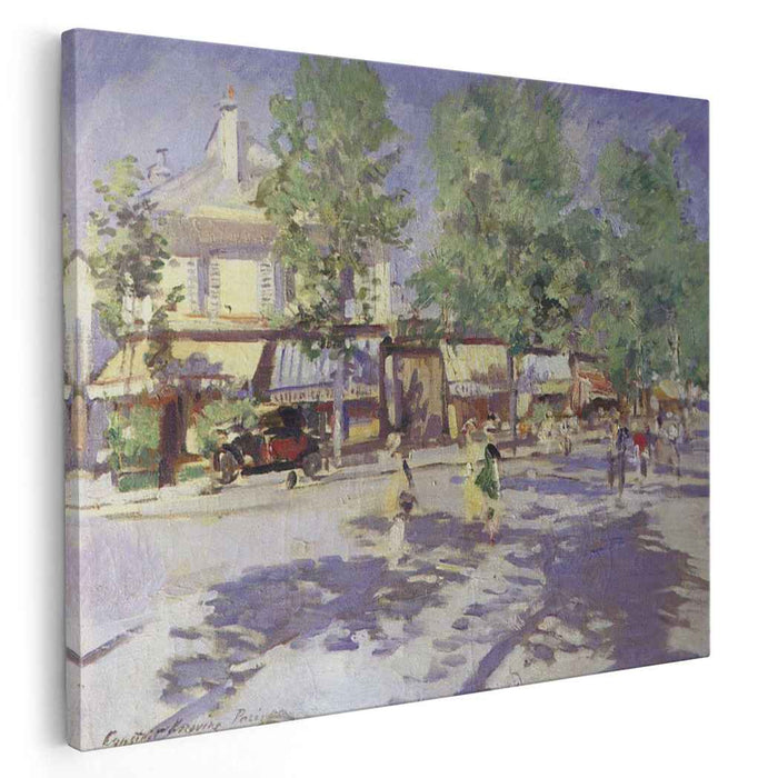 Paris in the morning (1920) by Konstantin Korovin
