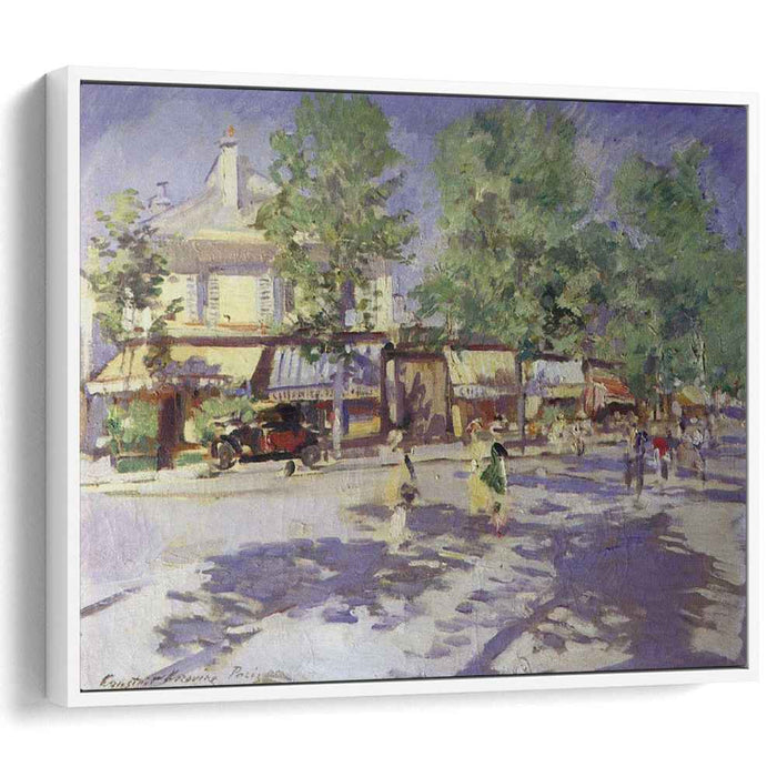 Paris in the morning (1920) by Konstantin Korovin