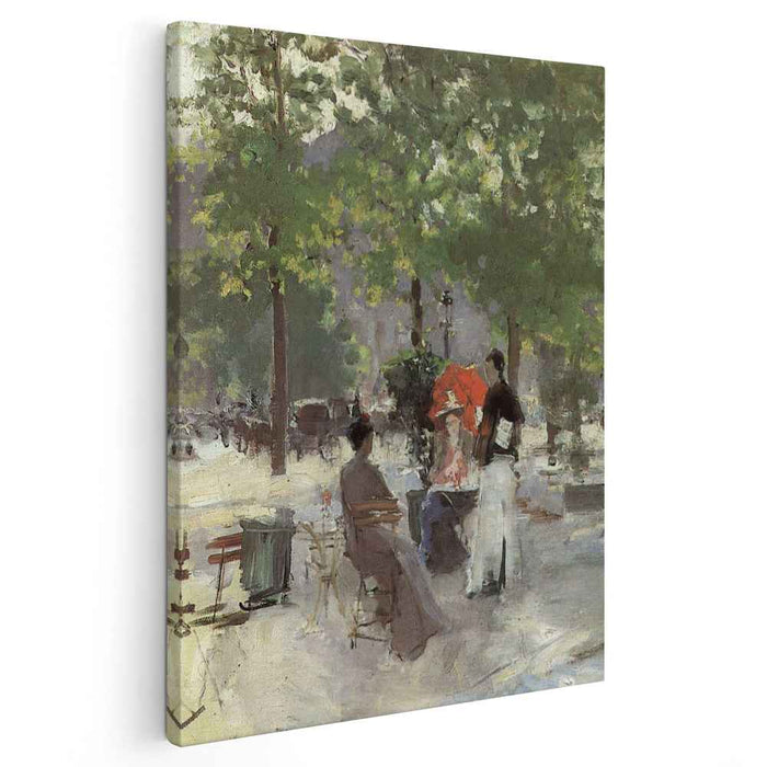 Paris cafe (1890) by Konstantin Korovin