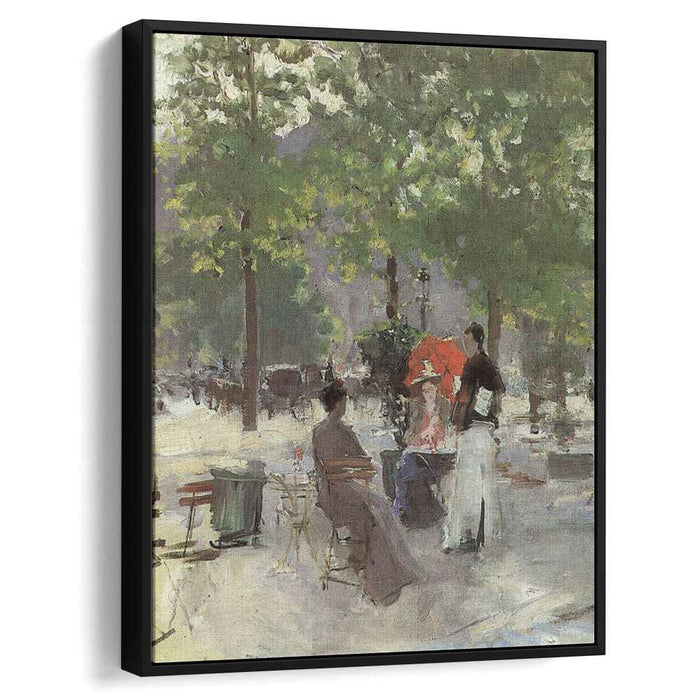 Paris cafe (1890) by Konstantin Korovin