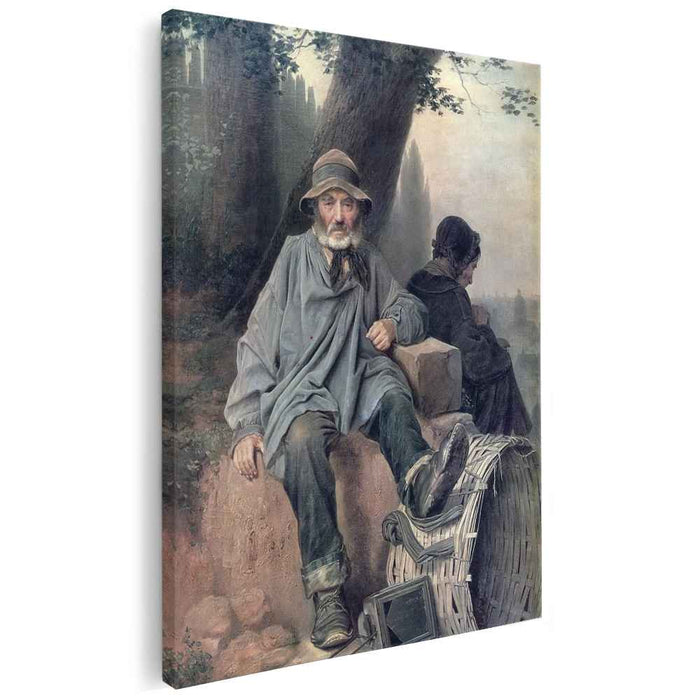 Parisian rag-picker (1864) by Vasily Perov