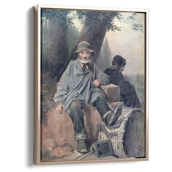 Parisian rag-picker (1864) by Vasily Perov