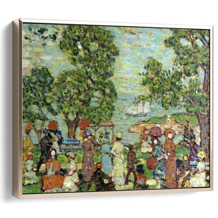 Park Scene NeBay (1913) by Maurice Prendergast