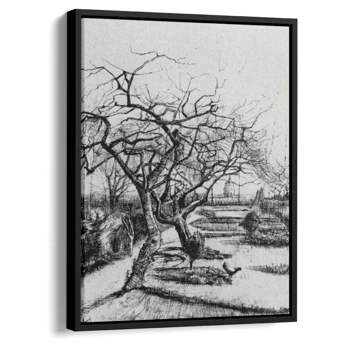 Parsonage Garden (1884) by Vincent van Gogh