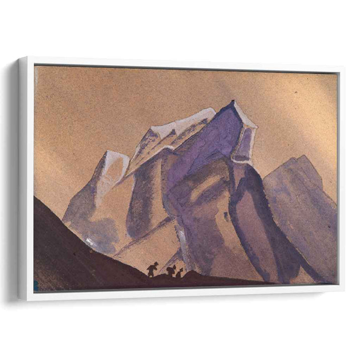Pass. Tempest. Secret path. (1936) by Nicholas Roerich