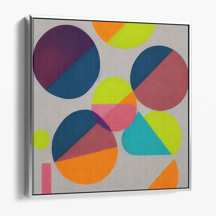 Pastel Bauhaus Circles #001