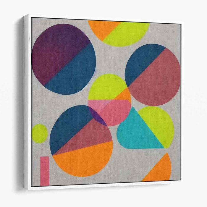 Pastel Bauhaus Circles #001