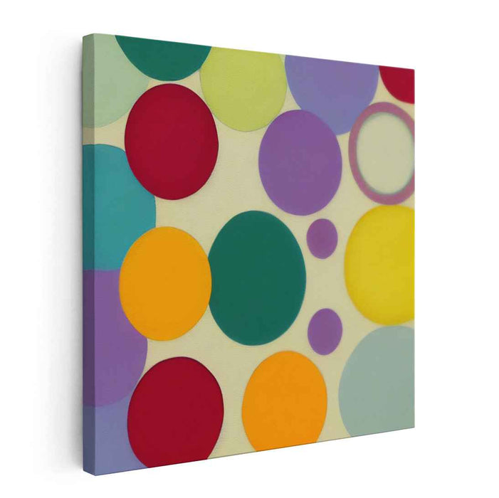 Angular Illusions: Geometric Abstraction Canvas Art Print