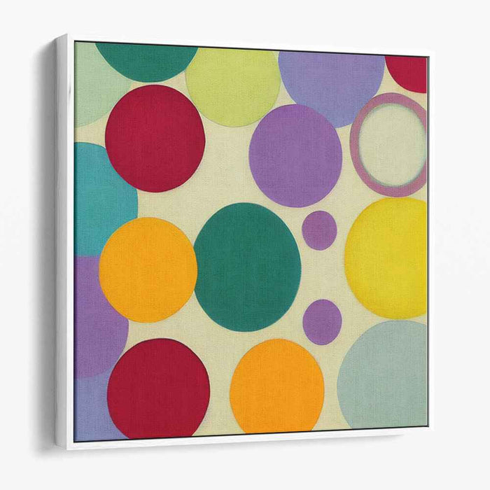 Angular Illusions: Geometric Abstraction Canvas Art Print