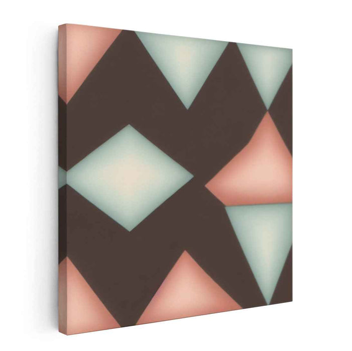 Whispers Of Twilight Hues: Pastel Gradients Canvas Art Print