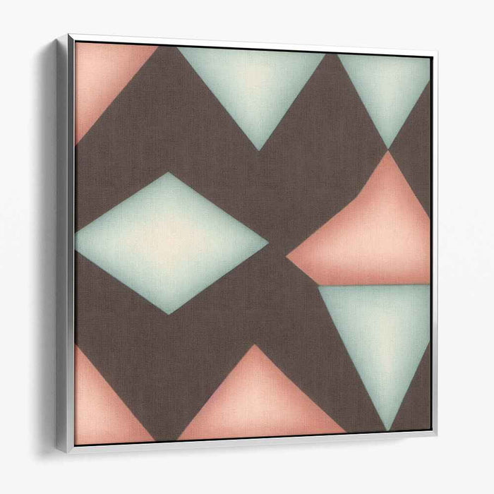 Whispers Of Twilight Hues: Pastel Gradients Canvas Art Print