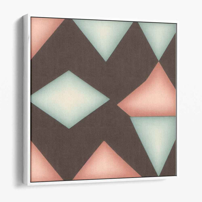 Whispers Of Twilight Hues: Pastel Gradients Canvas Art Print